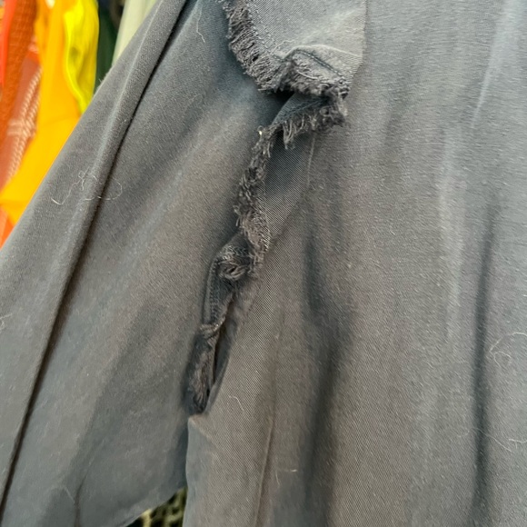 Cloth & Stone for Anthropologie long sleeve blouse - dark blue - Small - Picture 6 of 6